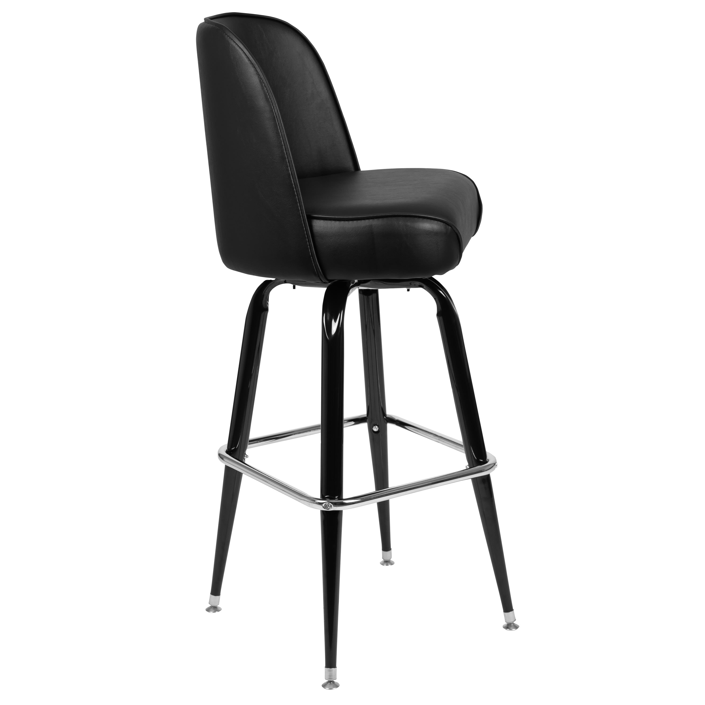Metal Swivel Bucket Seat Stool BFDH F 125 Stack Chairs 4 Less