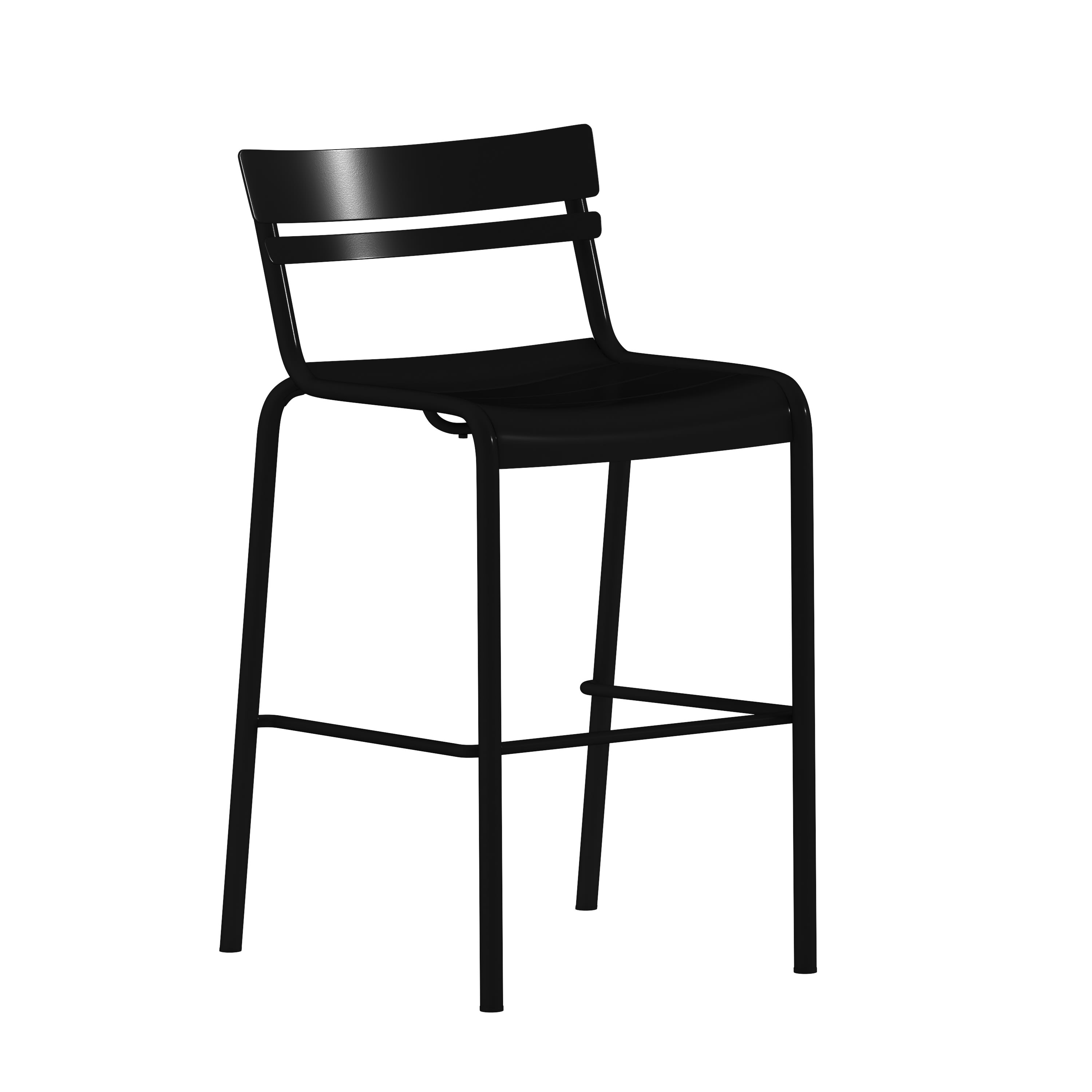 Steel Bar Stool XU-CH-10318-B- – Stack Chairs 4 Less