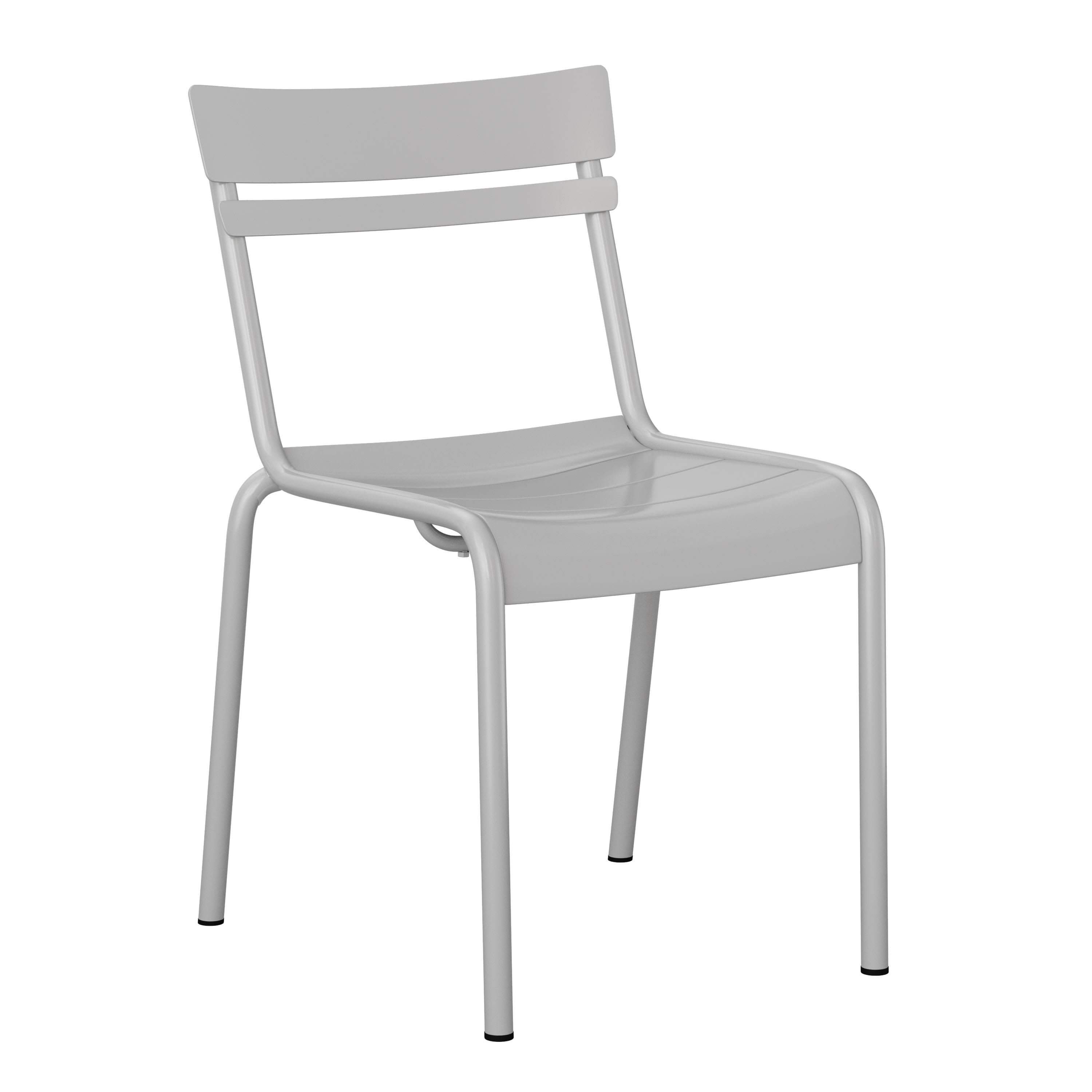 Armless steel chair outlet