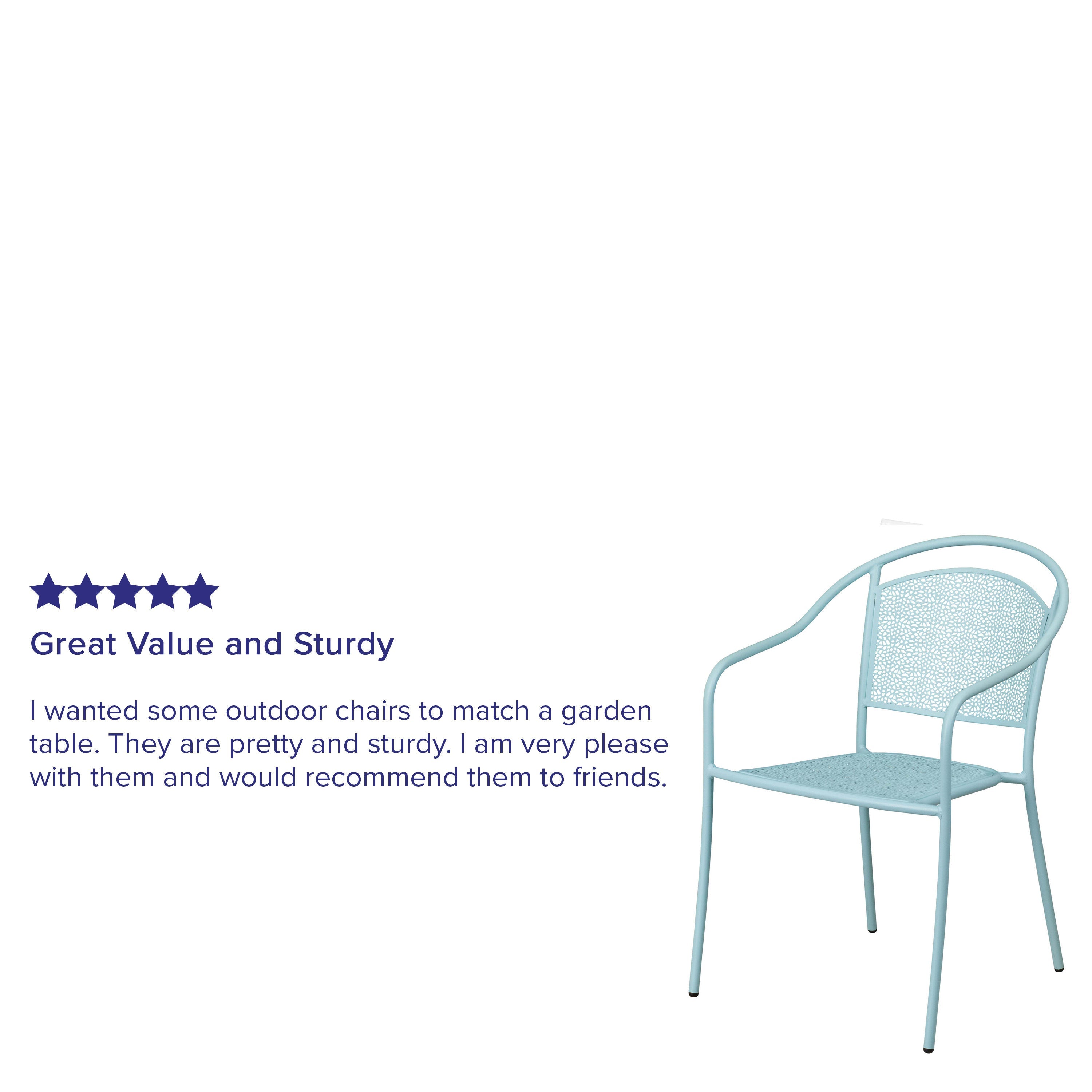 Sturdy new arrivals patio chairs