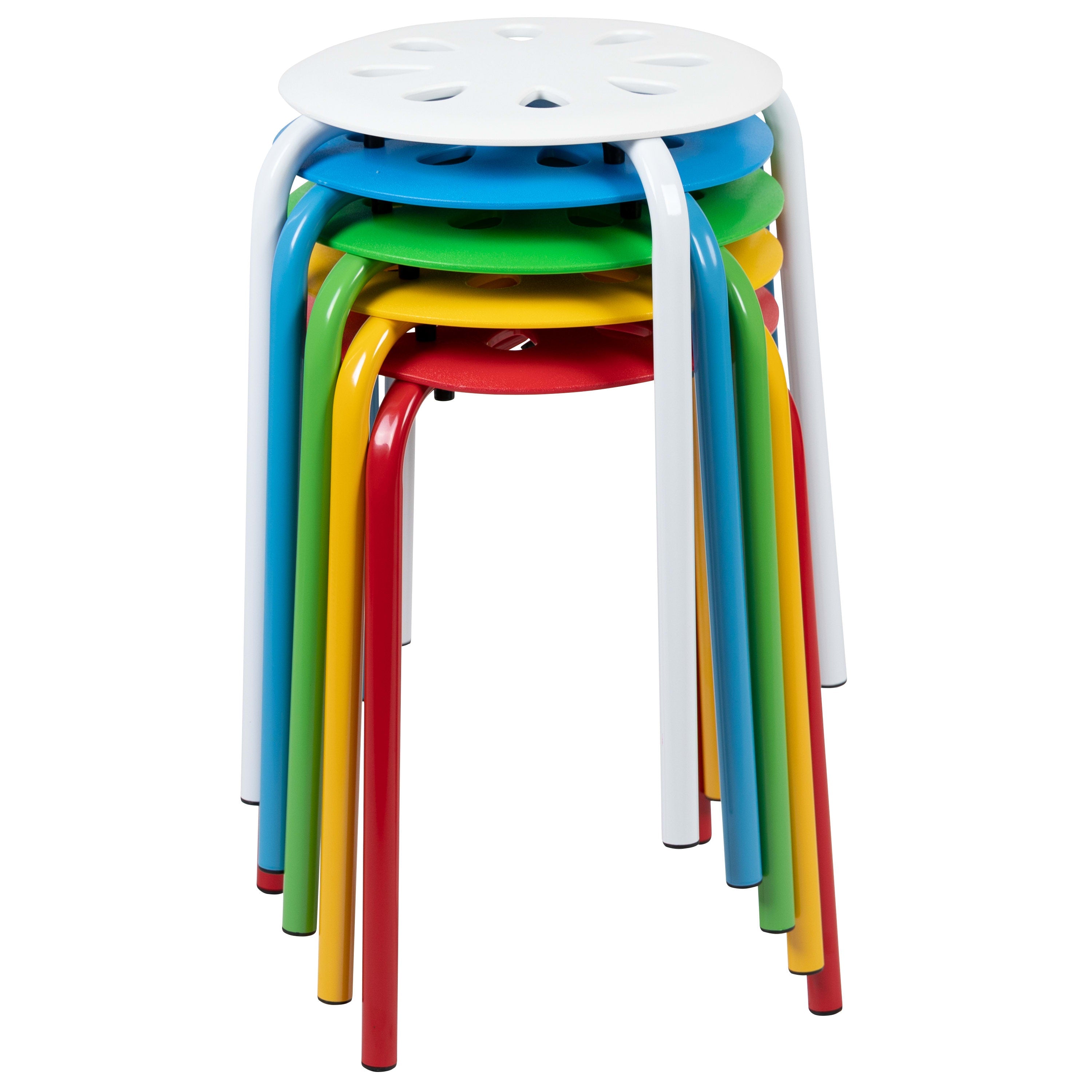 Plastic clearance stacking stools