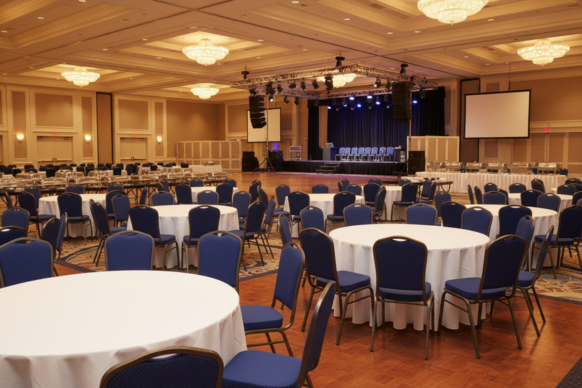 HERCULES Crown Back Banquet Chair – Large Event Venue